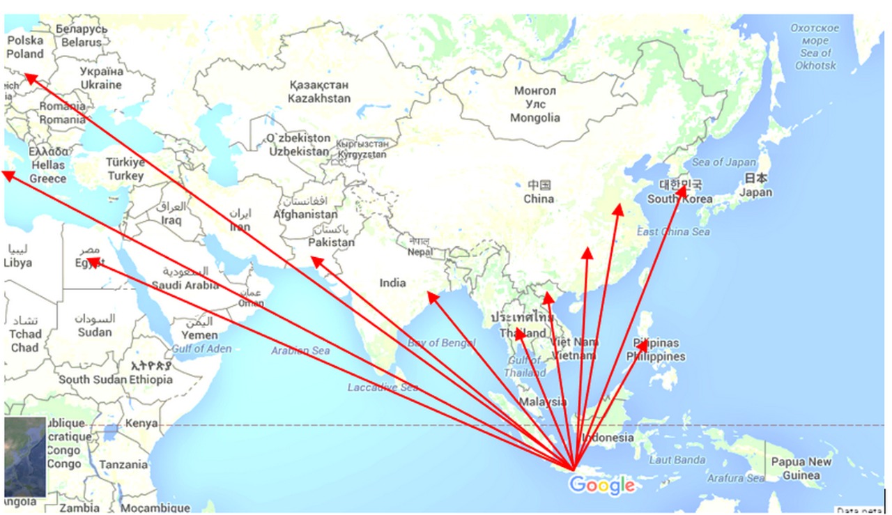 indonesia exporter coffee